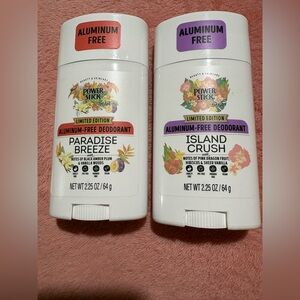 Aluminum-Free Deodorant Set - Paradise Breeze & Island Crush